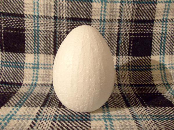 Яйцо из пенопласта 12см