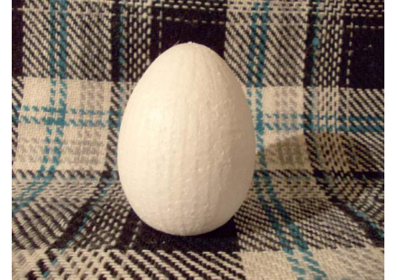 Яйцо из пенопласта 8см