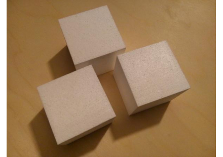 Куб из пенопласта 6 см