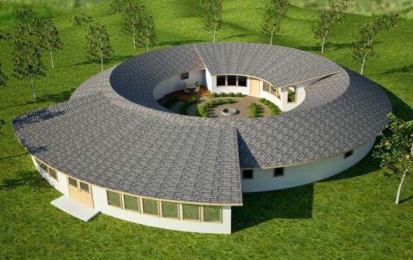 Дома сферы, купольные, круглые (40 фото)